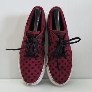 Nike SB Stefan Janoski Premium Canvas Polka Dots 654862-606 Youth Sz 6.5 Women 8